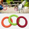 EVA Pet Flying Discs Dog Interactive Toy Training Ring Puller Bite-Resistant Wear-Resistant Outdoor Dog Trainer Pet Supplies - Green