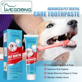 Pet toothpaste dog fresh breath in addition to bad breath tartar cleaning cats and cats oral care edible - VO75