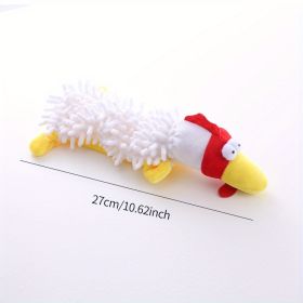 Pet Dog Toy Sounding Toy For Dog Chew Toy Puppy Molar Toy Plush Toy Dog Interactive Toy Supplies - White Chicken