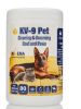 Pet and dog Grooming Cleaning Wipes - 80 Wipes Jar