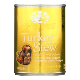 Wellness Pet Products Dog Food - Turkey With Barley And Carrots - Case Of 12 - 12.5 Oz. - Default