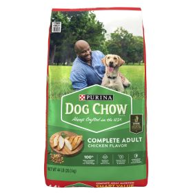 Purina Dog Chow Chicken Flavor Dry Dog Food 44 lb Bag - Dog Chow