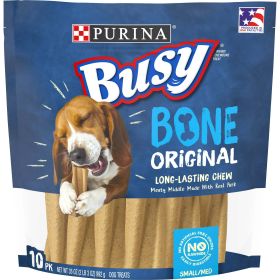 Purina Busy Original Long Lasting Chew for Dogs, 35 oz Pouch - Busy