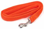 Pet Life 'Aero Mesh' Dual Sided Comfortable And Breathable Adjustable Mesh Dog Leash - Orange