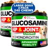 Glucosamine for Dogs 2 Pack Hip and Joint Supplement with Chondroitin 240 Chews - Vet Promise