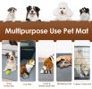 72x72inch Dog Pee Pad Reusable Machine Washable Pet Training Pad Highly Absorbent Quick Dry  - Grey