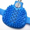 Portable Dog Shower Easy Install Pet Supplies Water Spray Cat Dog Bath Brus Use Plastic Family Pet Cleaning Grooming Accessories - Blue