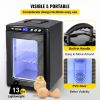 VEVOR Black Reptile Incubator 25L Scientific Lab Incubator Digital Incubator Cooling and Heating 5-60¬∞C Reptile Egg Incubator 12V/110V Work for Small