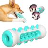 Dog Molar Toothbrush Toys Chew Cleaning Teeth Safe Puppy Dental Care Soft Pet Cleaning Toy Supplies - Upgrade Blue