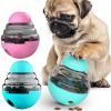 Dog Toys Food Ball Food Dispenser Training Balls Interactive Puppy Cat Slow Feed Pet Tumbler Toy Dogs Puzzle Toys Pet Supplies - Green