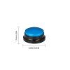 Dog Talking Button For Communication; Voice Recording Button Pet Training Buzzer; Dog Buttons - Pink+Blue