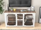 Wooden Cat House, cat villa, cat cages indoor, TV stand with cat house - as Pic