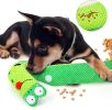 Squeak Dog Toys Stress Release Game Dog Puzzle Toy IQ Training Dog Snuffle Toys Suitable for Small Medium and Large Dogs - A