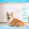 22" x 22"  100 Pcs Premium Disposable Training Pads, Pee Pads, Training Pads, Disposable Puppy Pee Pads, Quick Absorb and Odor Control, Manufactured i