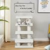 24 Inch 4-Step Pet Stairs Carpeted Ladder Ramp Scratching Post Cat Tree Climber - Beige