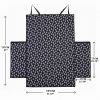 Pet Carriers Dog Car Seat Cover Trunk Mat Cover Protector Carrying For Cats Dogs transportin perro autostoel hond - Black