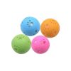 Rubber Pet Ball Toys Sound Interactive Durable Molar Dog Training Toys For Medium and Big Dogs Cleaning Teeth Pet Supplies - Orange