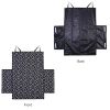 Pet Carriers Dog Car Seat Cover Trunk Mat Cover Protector Carrying For Cats Dogs transportin perro autostoel hond - Black