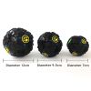 Pet Dog Squeaker Missing Food Ball Squeak Puppy Big Dog Puzzle Training Toys for Dogs French Bulldog Pug Balls Pets Accessories - black - 9.5cm