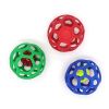 Dog toy hollow ball bite-resistant elastic rubber ball bell pet toy; Jingle Bell Toy Ball - Green - Hollow ball (with bell)