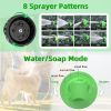 Pet Dog Wash Outdoor, High-Pressure Pet Shower Sprayer Dog Shower Brush And Pet Grooming Comb For Watering Flowers, Car Washing, Pet Bathing - Green w